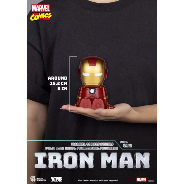 Classic Marvel Comics Piggy Vinyl Bank Iron-man 12 cm