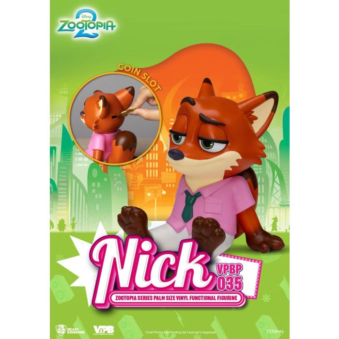 Zootopia Piggy Vinyl Bank Nick 15 cm