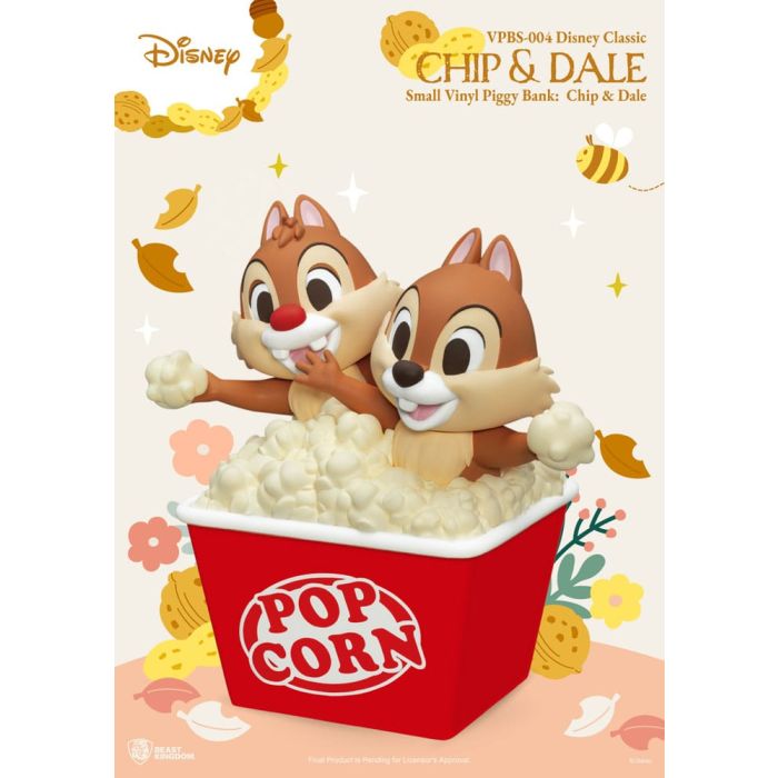 Disney Piggy Vinyl Bank Chip & Dale 24 cm