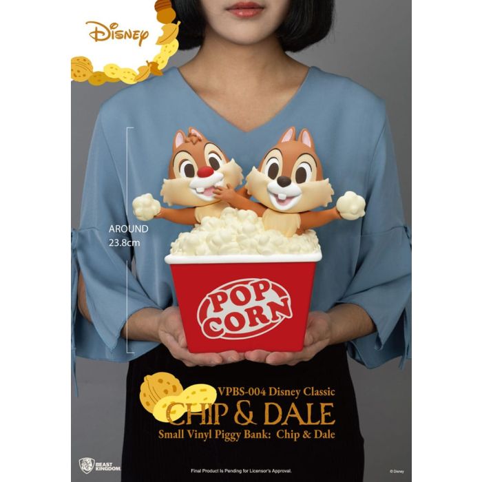 Disney Piggy Vinyl Bank Chip & Dale 24 cm
