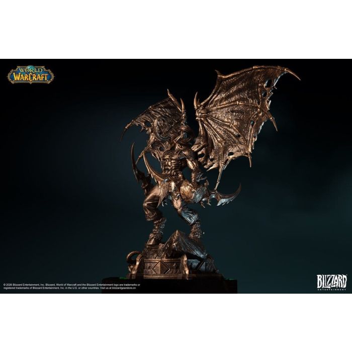 World of Warcraft 1/10 Scale Statue Illidan Stormrage (Bronze-Colored) 34 cm