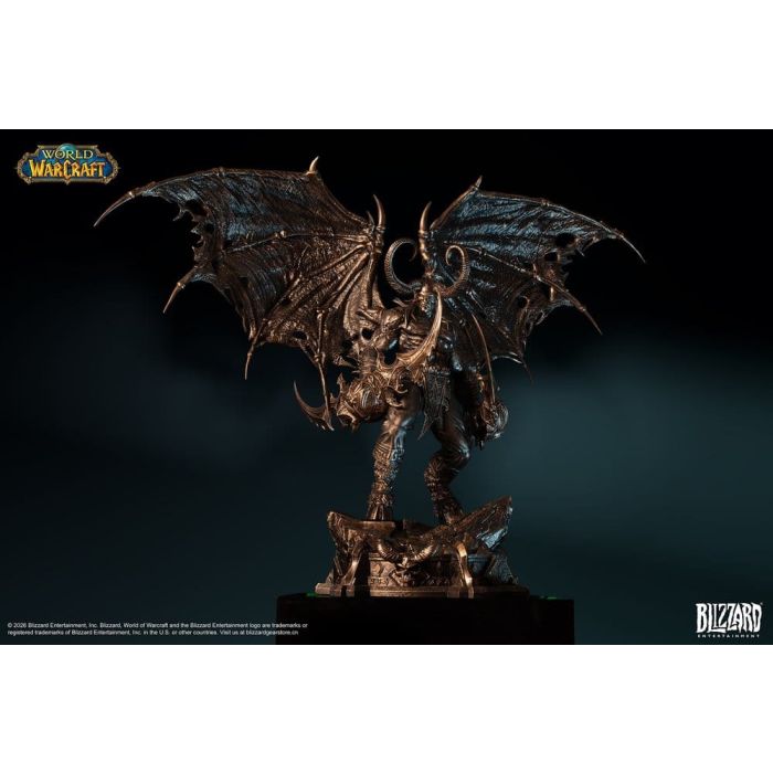 World of Warcraft 1/10 Scale Statue Illidan Stormrage (Bronze-Colored) 34 cm