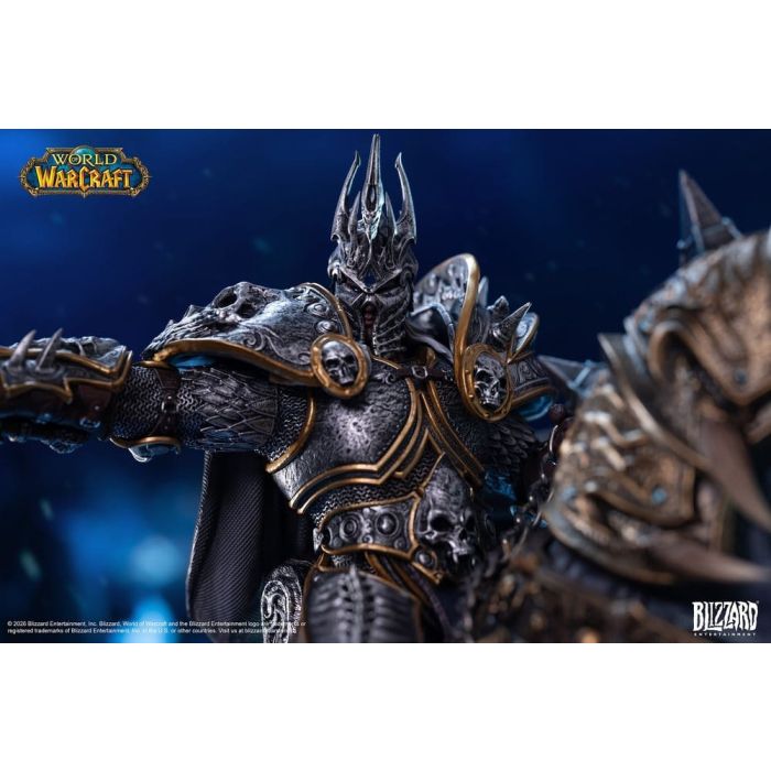 Warcraft Statue The Lich King & Invincible 36 cm