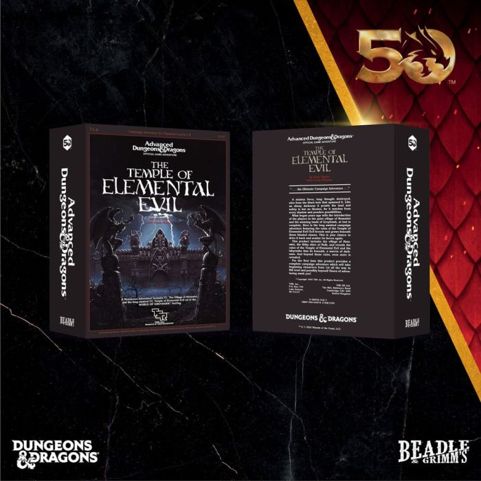 Dungeons & Dragons Classic Module Dice Set The Temple of Elemental Evil (7)    