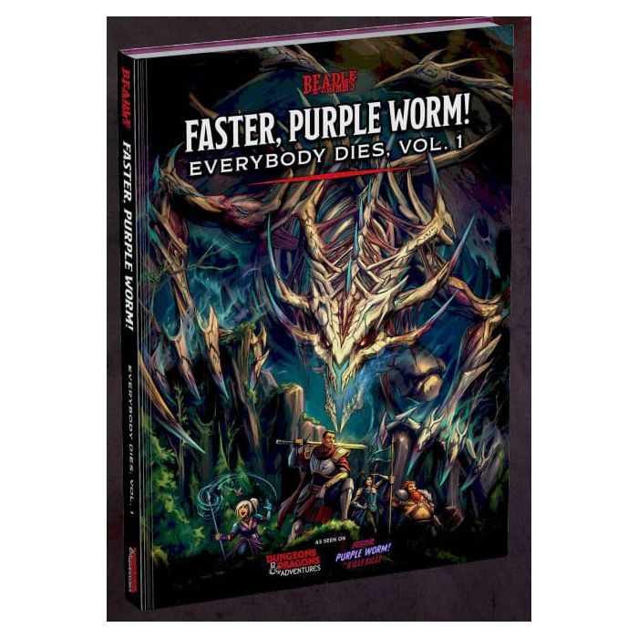 Dungeons & Dragons Adventure Book Faster, Purple Worm
