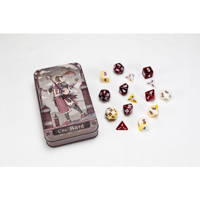 Character Class Classic RPG Dice Set Bard (14)    