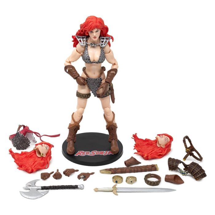 Red Sonja Epic H.A.C.K.S. Action Figure 1/12 Scale Immortal Red Sonja