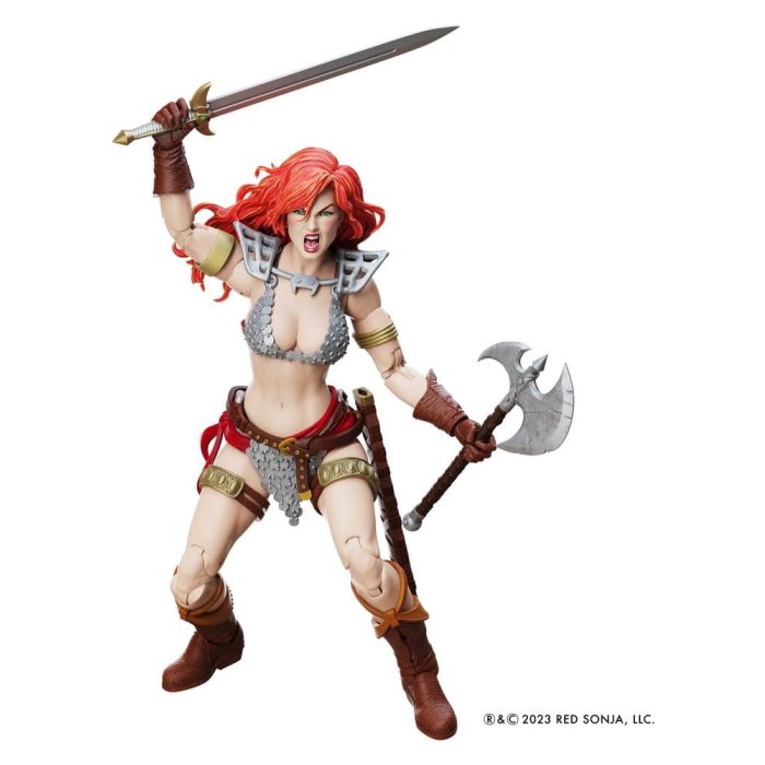 Red Sonja Epic H.A.C.K.S. Action Figure 1/12 Scale Immortal Red Sonja