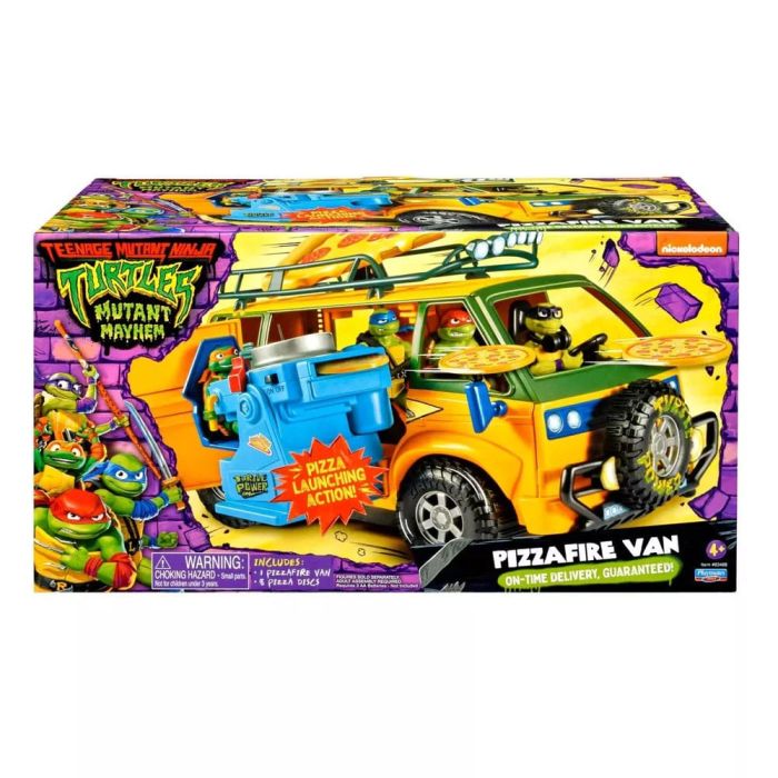 Teenage Mutant Ninja Turtles: Mutant Mayhem Vehicle Pizzafire Van 20 cm 