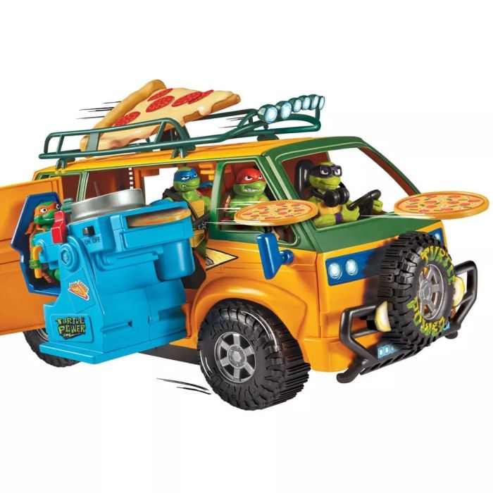Teenage Mutant Ninja Turtles: Mutant Mayhem Vehicle Pizzafire Van 20 cm 