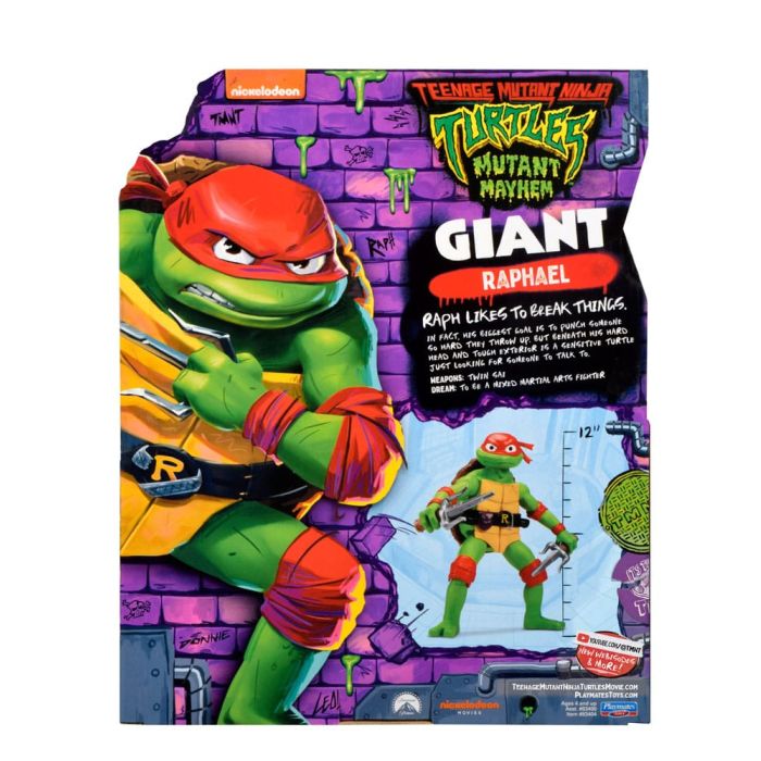 Teenage Mutant Ninja Turtles: Mutant Mayhem Action Figure Giant Raphael 30 cm