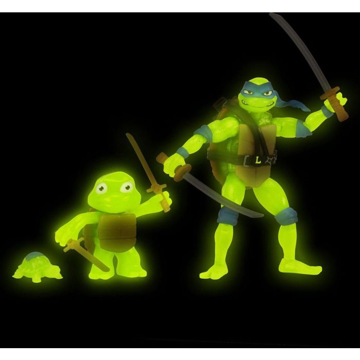 Teenage Mutant Ninja Turtles: Mutant Mayhem Action Figure 3-Pack Leonardo Evolution 10 cm