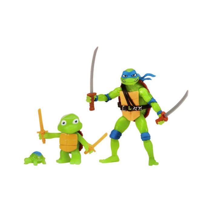 Teenage Mutant Ninja Turtles: Mutant Mayhem Action Figure 3-Pack Leonardo Evolution 10 cm