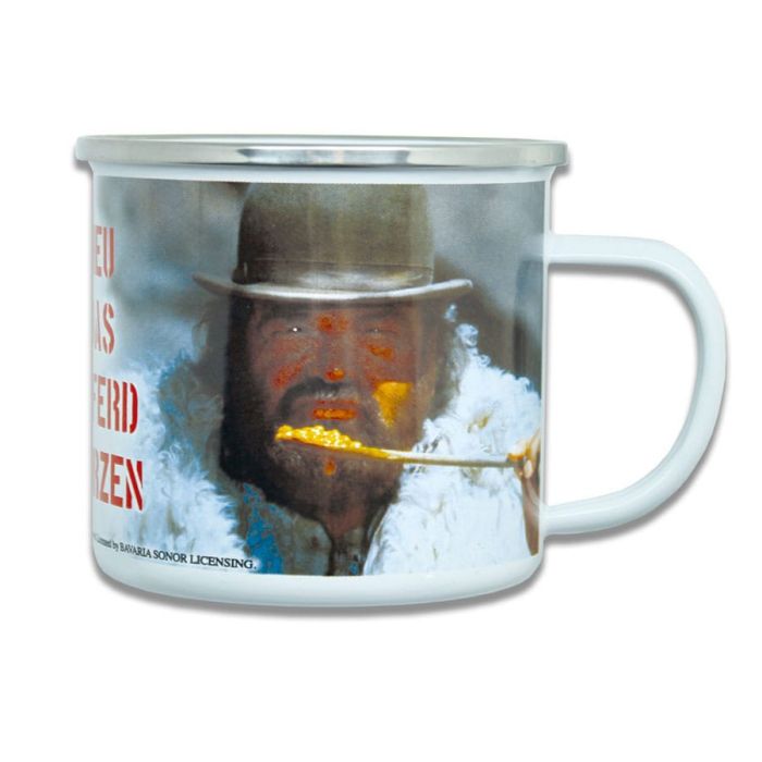 Bud Spencer Enamel Mug Ohne Heu kann das beste Pferd... 