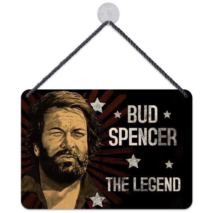 Bud Spencer Tin Sign The Legend 16,5 x 11,5 cm