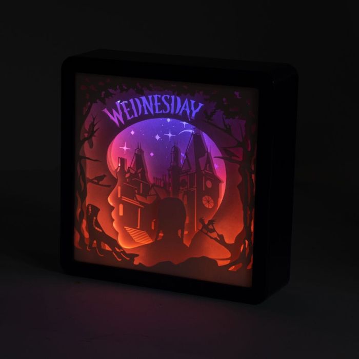 Wednesday Layer Light Lamp Wednesday Silhouette 22 cm 