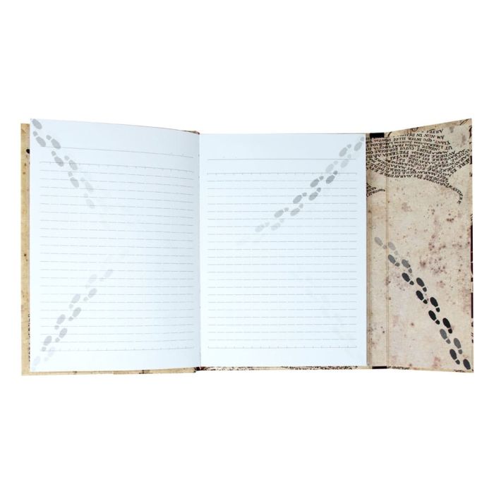 Harry Potter Magnetic A5 Notebook Marauders Map 