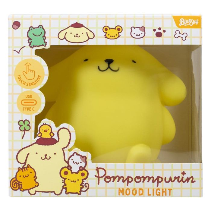 Sanrio Mood Lamp with USB-C Pompompurin 11 cm 
