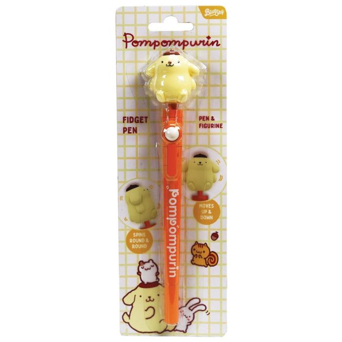 Sanrio Fidget Pen Pompompurin Orange