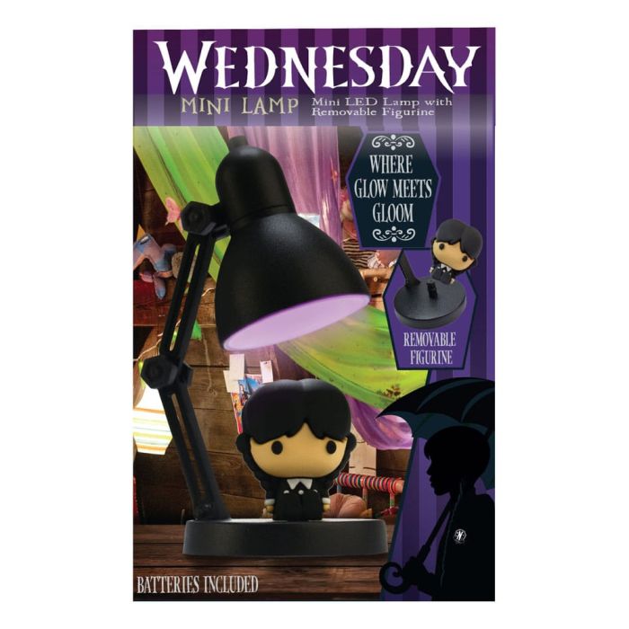 Wednesday Mini LED-Light with Figure 10 cm 