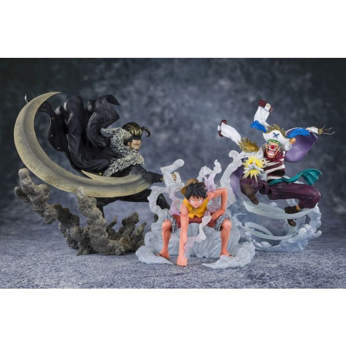 One Piece FiguartsZERO PVC Statue Monkey D. Luffy Summit Battle Reissue 12 cm