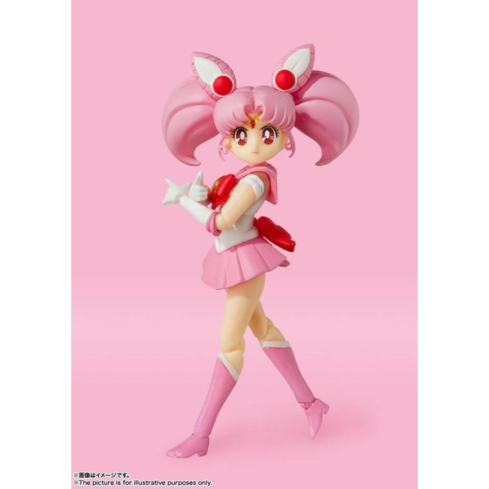 Sailor Moon S.H. Figuarts Action Figure Sailor Chibi Moon Animation Color Edition 10 cm