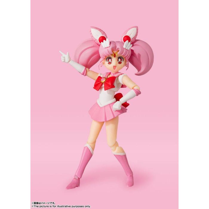 Sailor Moon S.H. Figuarts Action Figure Sailor Chibi Moon Animation Color Edition 10 cm