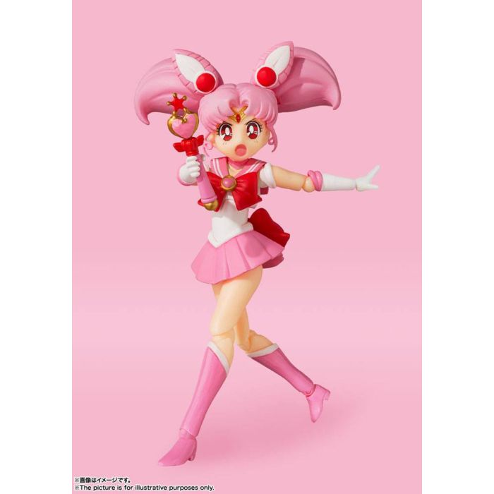 Sailor Moon S.H. Figuarts Action Figure Sailor Chibi Moon Animation Color Edition 10 cm