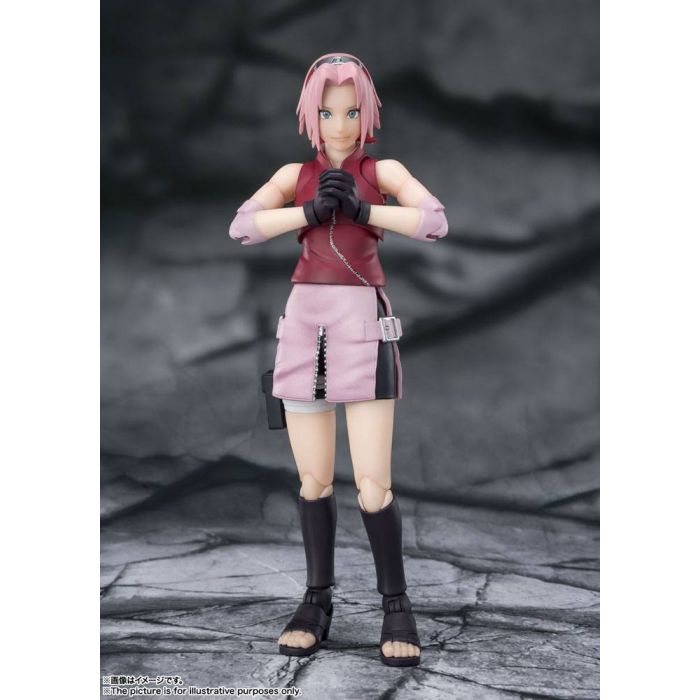 Naruto Shippuden S.H. Figuarts Action Figure Sakura Haruno -Inheritor of Tsunade's indominable will- 14 cm