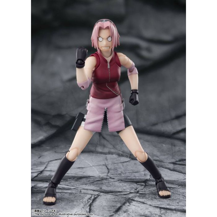 Naruto Shippuden S.H. Figuarts Action Figure Sakura Haruno -Inheritor of Tsunade's indominable will- 14 cm