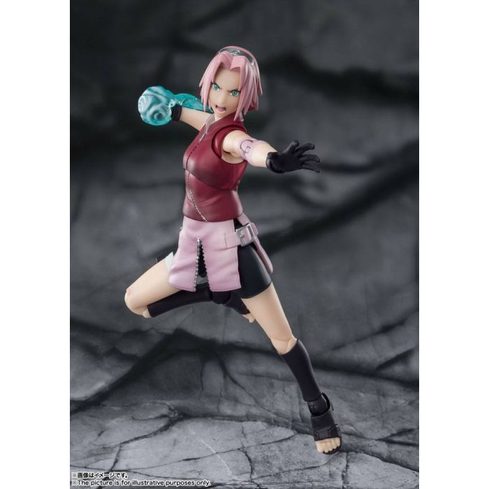 Naruto Shippuden S.H. Figuarts Action Figure Sakura Haruno -Inheritor of Tsunade's indominable will- 14 cm