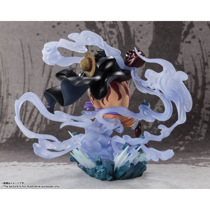 One Piece FiguartsZERO PVC Statue Extra Battle Monkey D. Luffy Gear 4 Battle of Monsters on Onigashima 21 cm