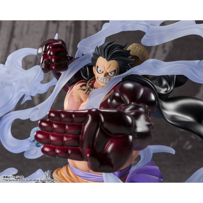 One Piece FiguartsZERO PVC Statue Extra Battle Monkey D. Luffy Gear 4 Battle of Monsters on Onigashima 21 cm