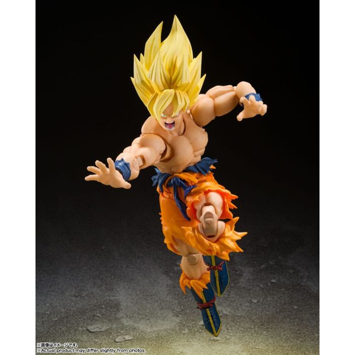 Dragon Ball Z S.H. Figuarts Action Figure Super Saiyan Son Goku - Legendary Super Saiyan - 14 cm