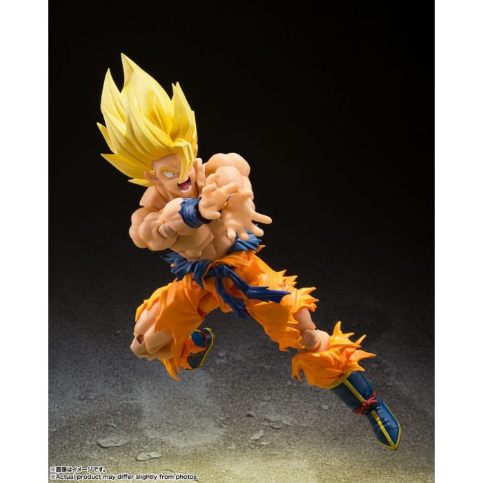 Dragon Ball Z S.H. Figuarts Action Figure Super Saiyan Son Goku - Legendary Super Saiyan - 14 cm