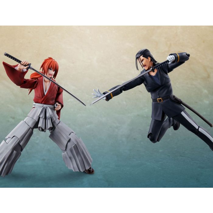 Rurouni Kenshin: Meiji Swordsman Romantic Story S.H. Figuarts Action Figure Hajime Saito 17 cm  