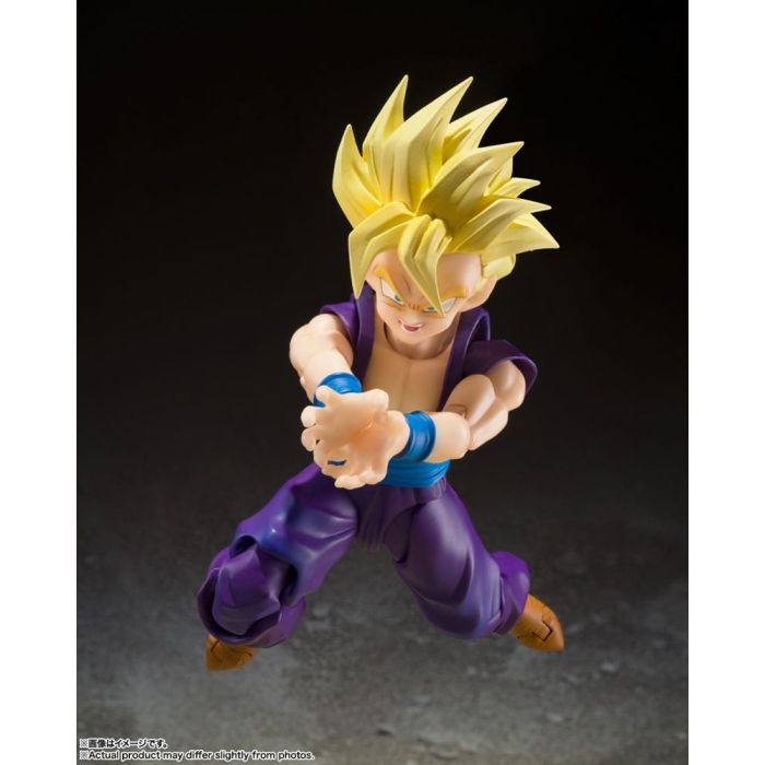 Dragon Ball Z S.H. Figuarts Action Figure Super Saiyan Son Gohan - The Warrior Who Surpassed Goku 11 cm