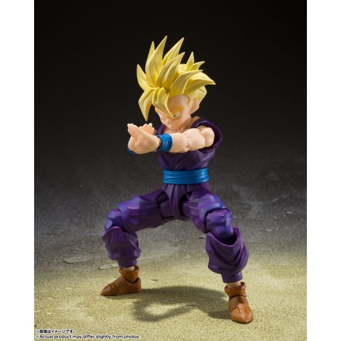 Dragon Ball Z S.H. Figuarts Action Figure Super Saiyan Son Gohan - The Warrior Who Surpassed Goku 11 cm