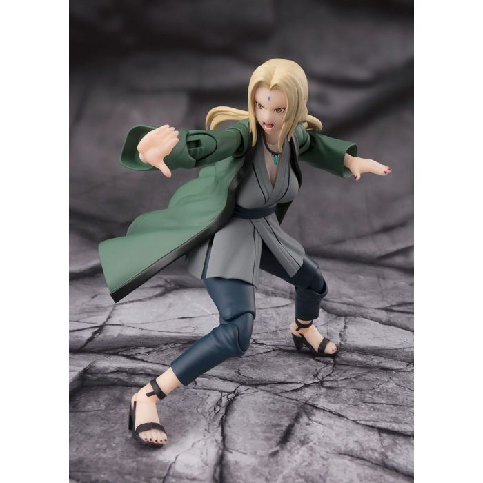 Naruto S.H.Figuarts Action Figure Tsunade The legendary Medical Ninja 14 cm    
