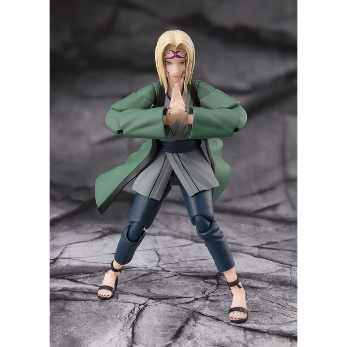 Naruto S.H.Figuarts Action Figure Tsunade The legendary Medical Ninja 14 cm    