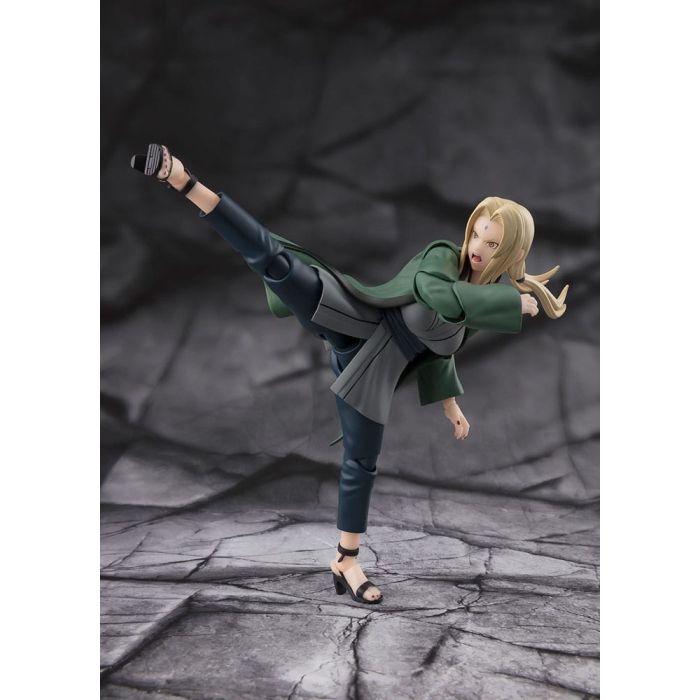 Naruto S.H.Figuarts Action Figure Tsunade The legendary Medical Ninja 14 cm    