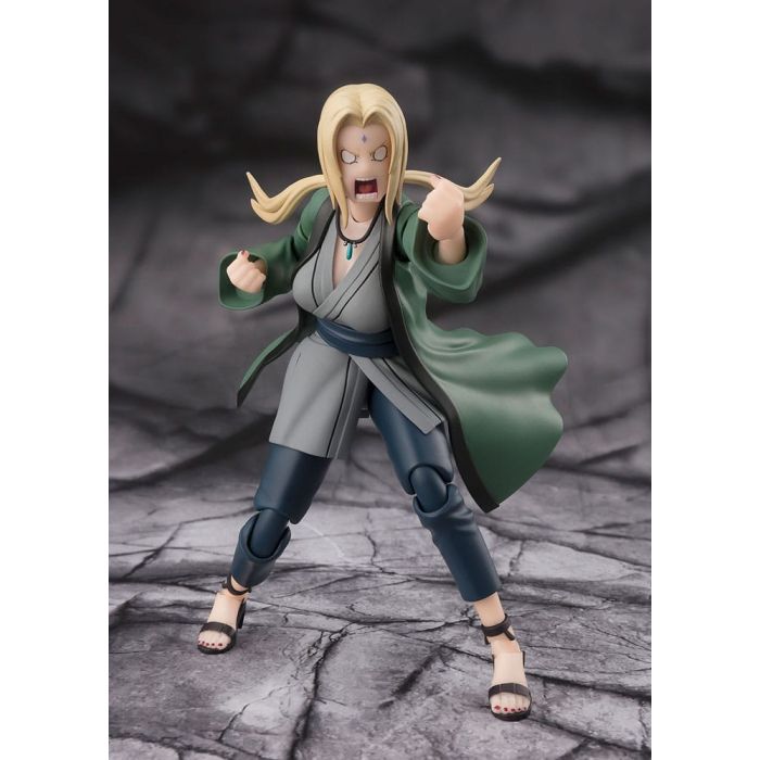 Naruto S.H.Figuarts Action Figure Tsunade The legendary Medical Ninja 14 cm    