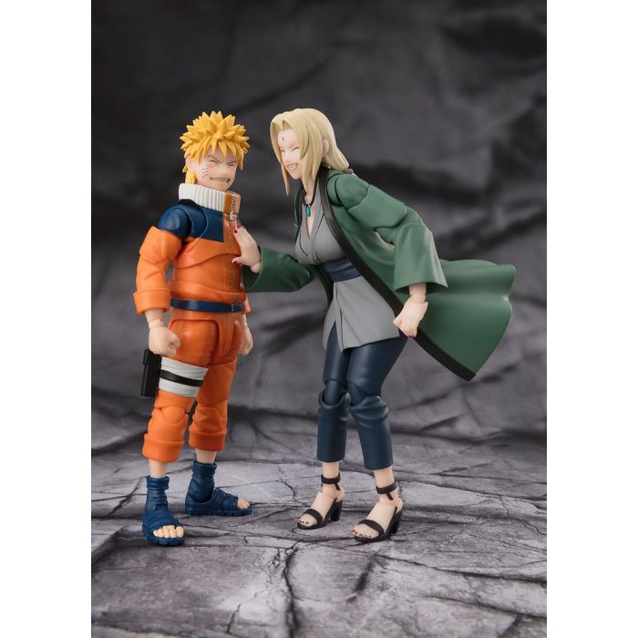 Naruto S.H.Figuarts Action Figure Tsunade The legendary Medical Ninja 14 cm    