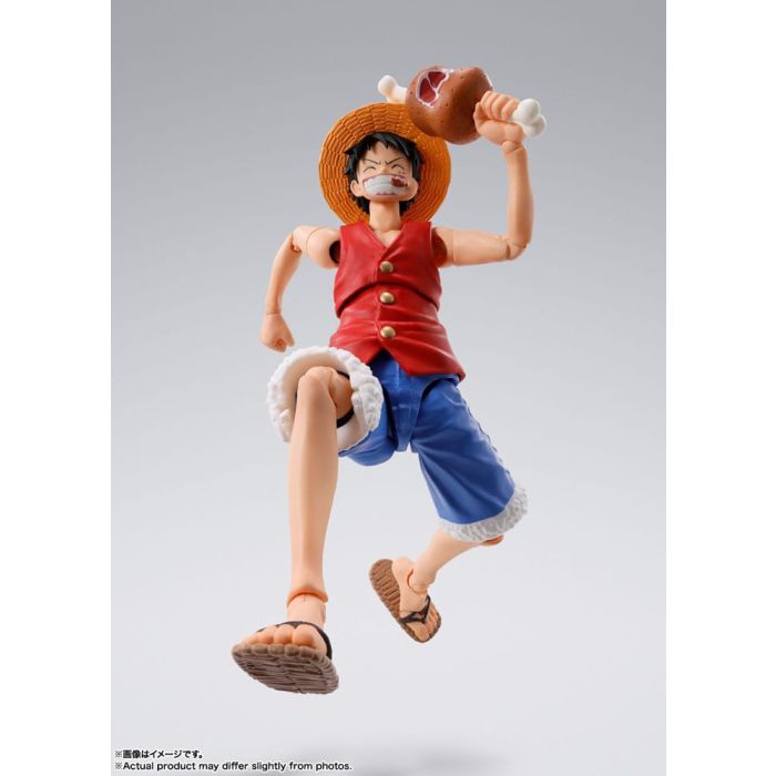 One Piece S.H. Figuarts Action Figure Monkey D. Luffy Romance Dawn 15 cm 