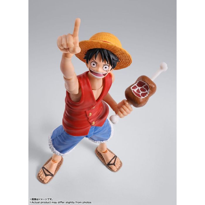 One Piece S.H. Figuarts Action Figure Monkey D. Luffy Romance Dawn 15 cm 