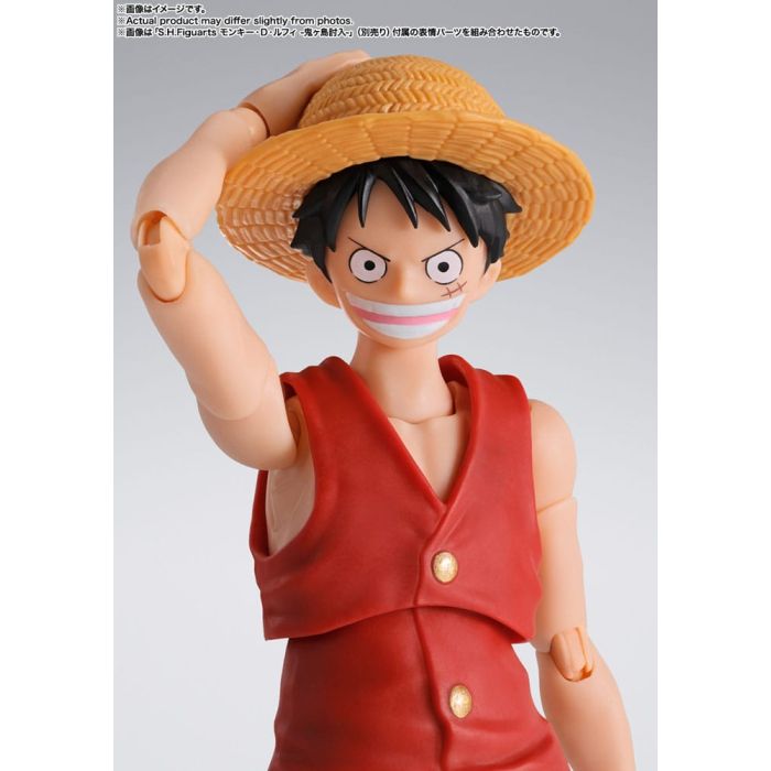 One Piece S.H. Figuarts Action Figure Monkey D. Luffy Romance Dawn 15 cm 