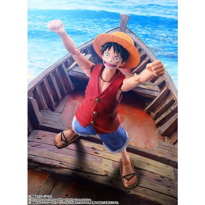 One Piece S.H. Figuarts Action Figure Monkey D. Luffy Romance Dawn 15 cm 