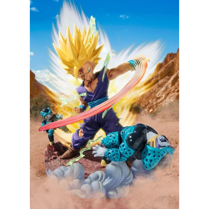 Dragon Ball FiguartsZERO Extra Battle PVC Statue Marshall Super Saiyan 2 Son Gohan -Anger Exploding Into Power- 20 cm    