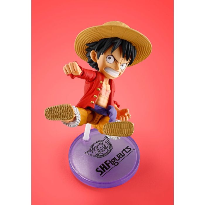 One Piece World Collactable Figures x S.H. Figuarts Action Figure Monkey D. Luffy 8 cm      