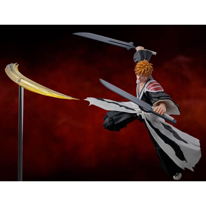 Bleach: Thousand-Year Blood War S.H. Figuarts Action Figure Ichigo Kurosaki Dual Zangetsu 16 cm   